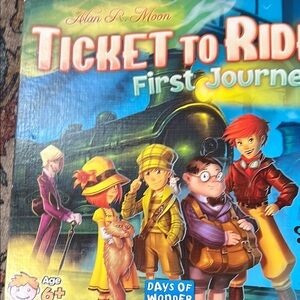 Ticket to Ride First Journey Board Game
